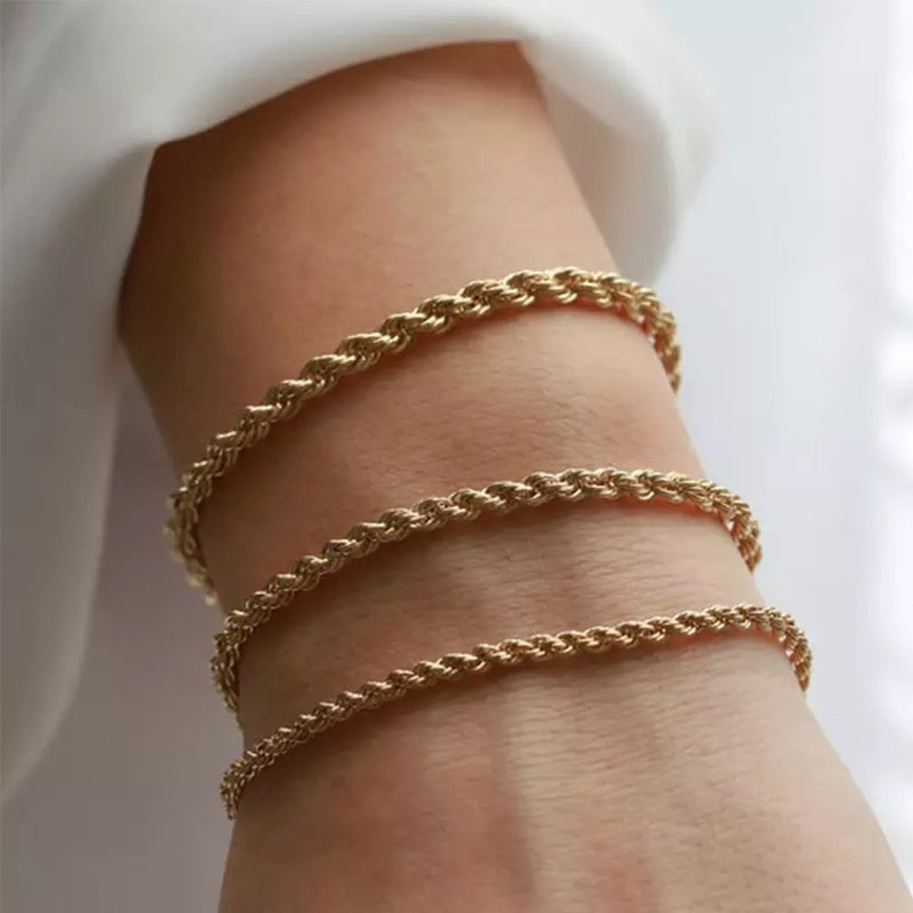 Andreia - Rope Chain Bracelet
