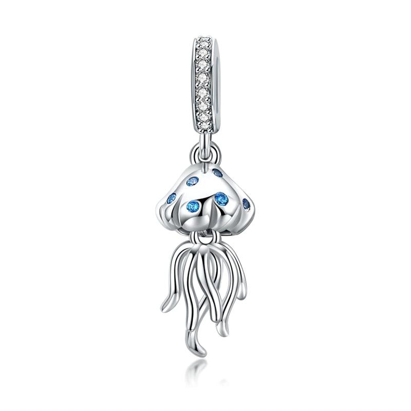 Jellyfish Silver Charm - Figueira