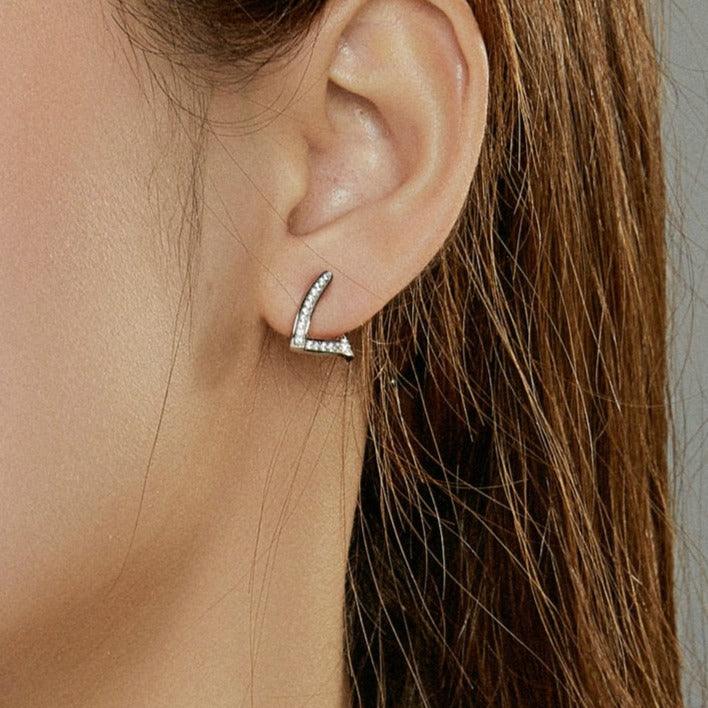 Simple Geometric Hoop Earrings - Figueira