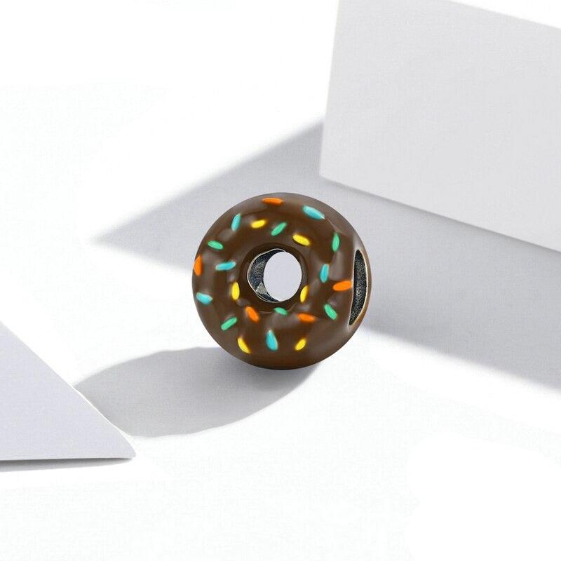 Donut Silver Charm - Figueira