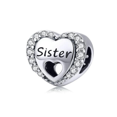 Sisterly Love Silver Charm - Figueira
