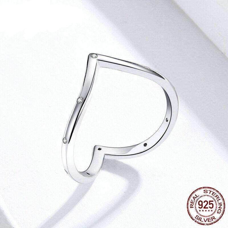 Simple Love Shape Rings - Figueira