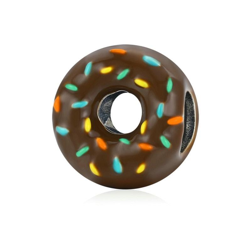 Donut Silver Charm - Figueira