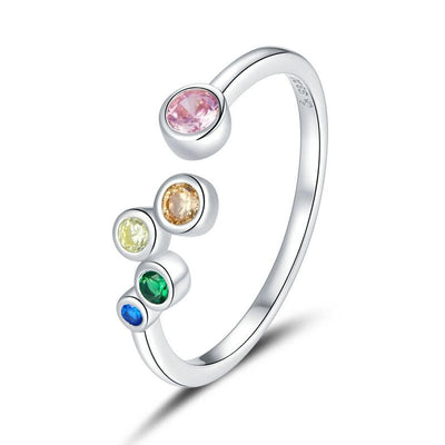 Colorful Zircon Ring - Figueira