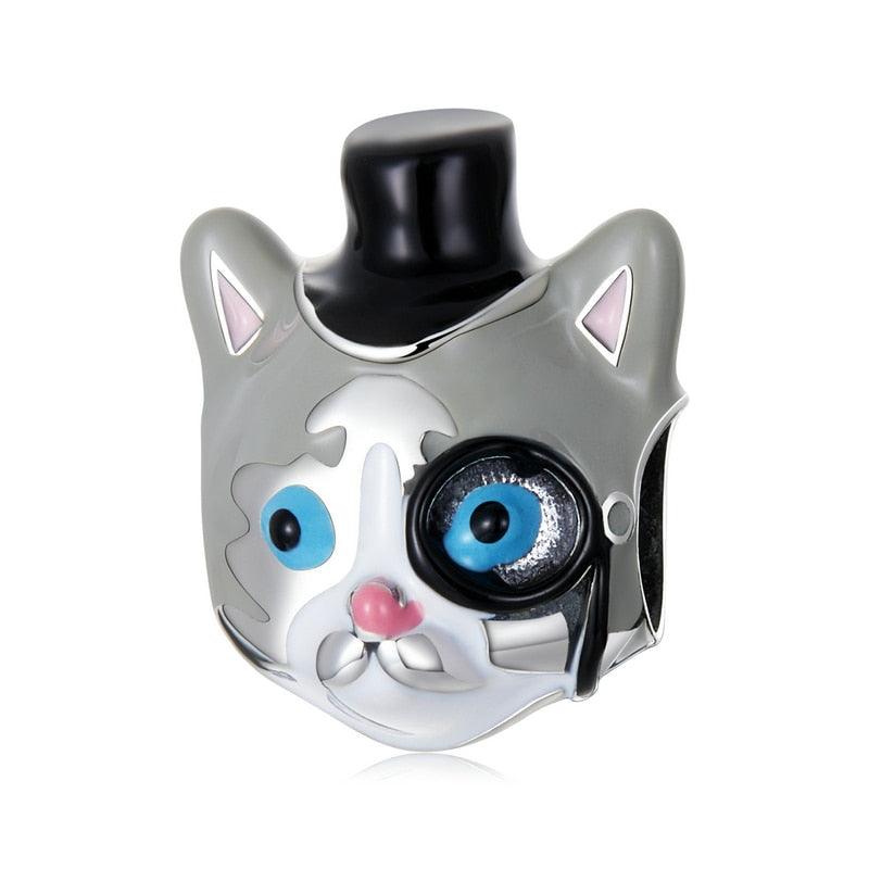 NewL Cat Silver Charm - Figueira