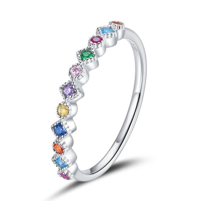 Colorful Zircon Ring - Figueira