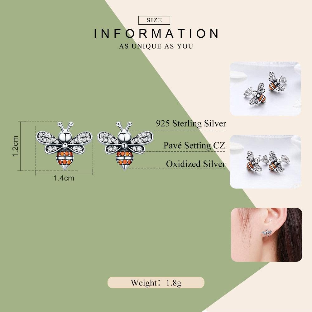 Bees Stud Earrings - Figueira