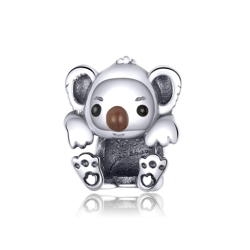 Koala Bear Silver Charm - Figueira