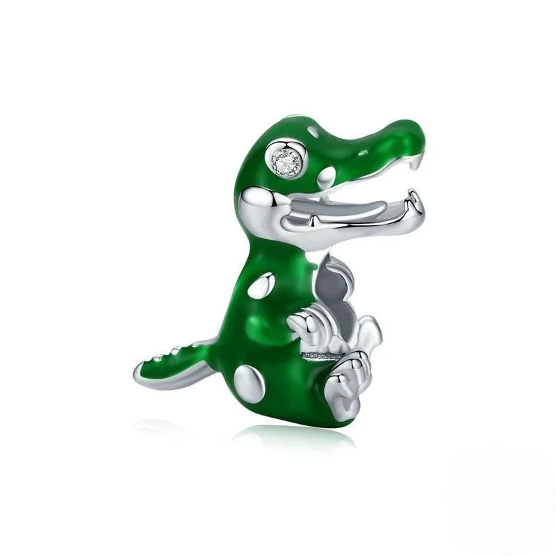 Little Crocodile Silver Charm - Figueira