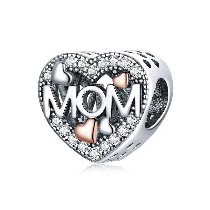 Love Mom Silver Charm - Figueira