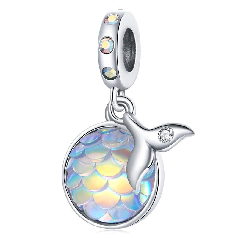 Fish Tail Silver Charm - Figueira