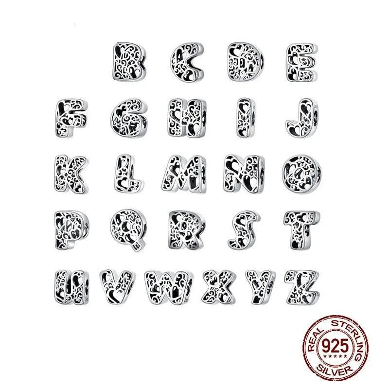 Letters & alphabet silver Chams - Figueira