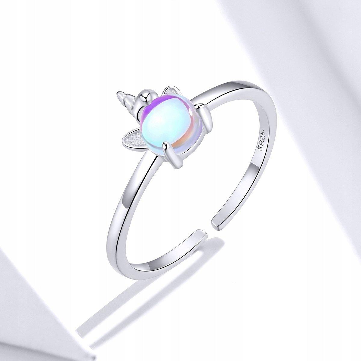 Silver Fancy Unicorn Opal Ring - Figueira
