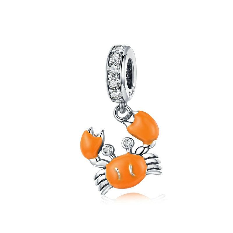 Crab Silver Charm - Figueira