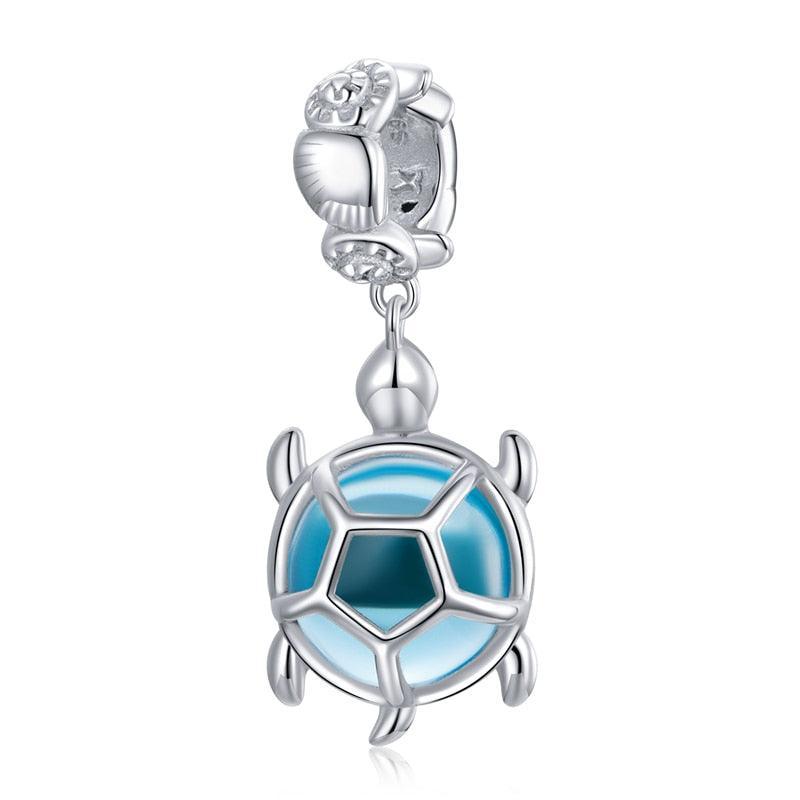Turtle Silver Charm - Figueira